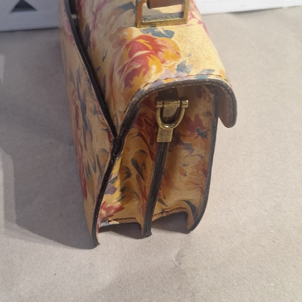 NWT Patricia Nash Womens Vintage Vegetable Tan Porcili Top Handle Bag - Picture 5 of 11